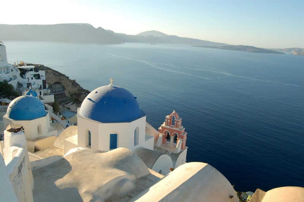 best places to travel in july Greece